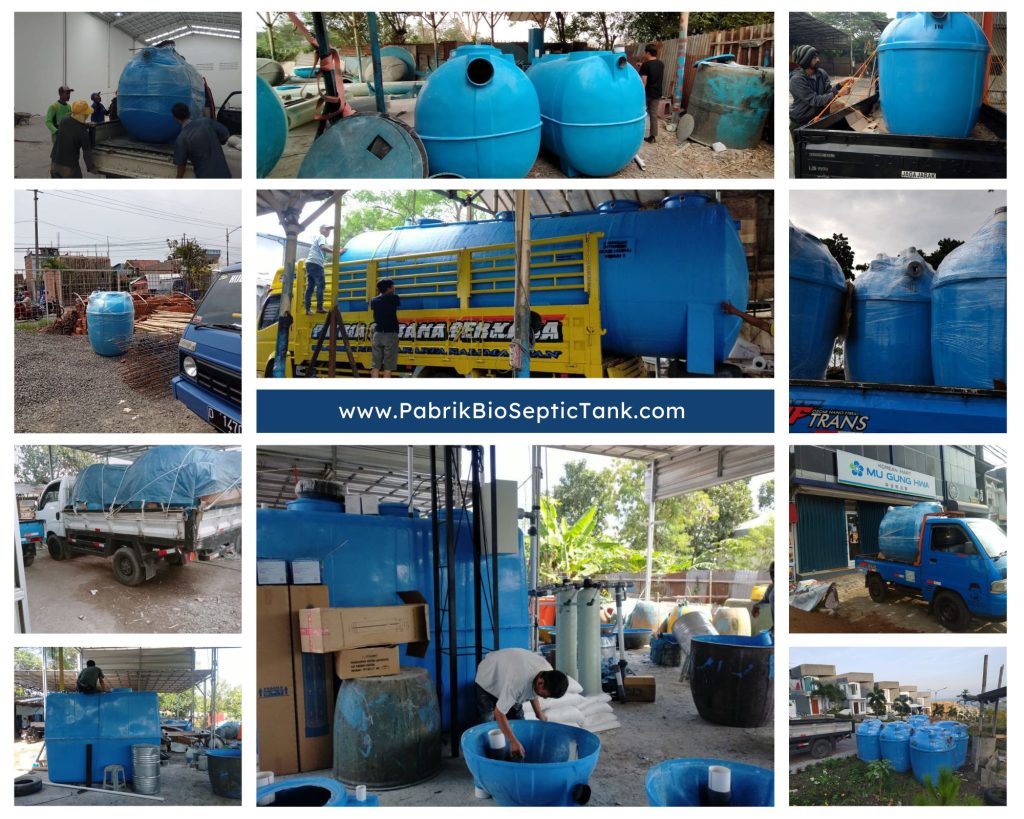 Pengiriman septic tank ke seluruh Indonesia