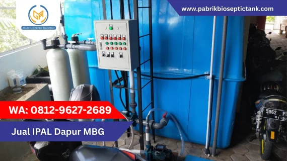 JUAL IPAL MBG Fiberglass Terbaik: Solusi Tuntas Limbah Dapur dan Domestik Harga Pabrik